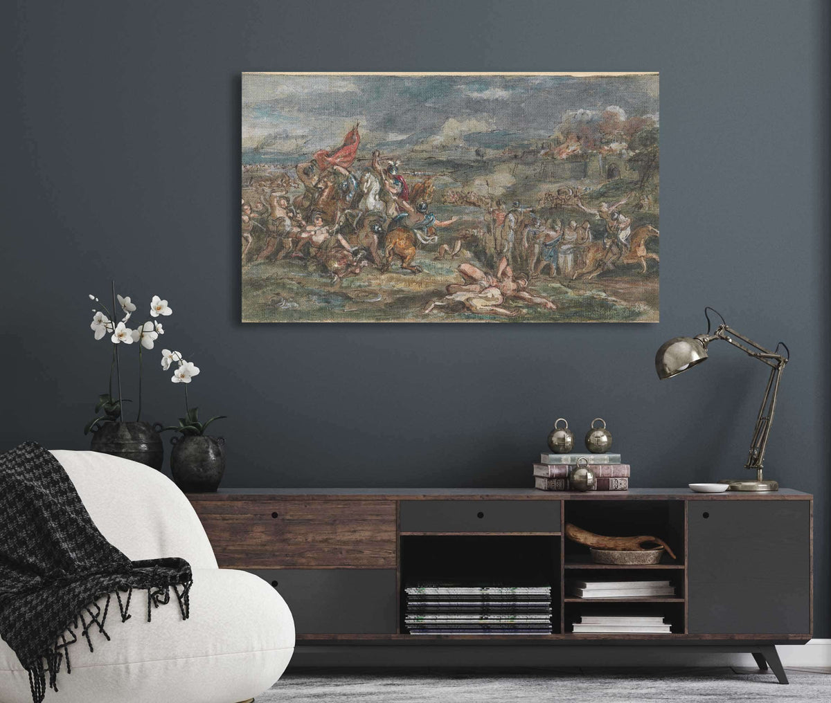 Battle Scene by Robert Smirke