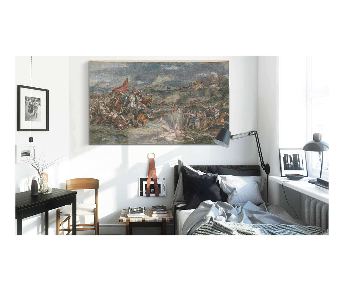 Battle Scene by Robert Smirke