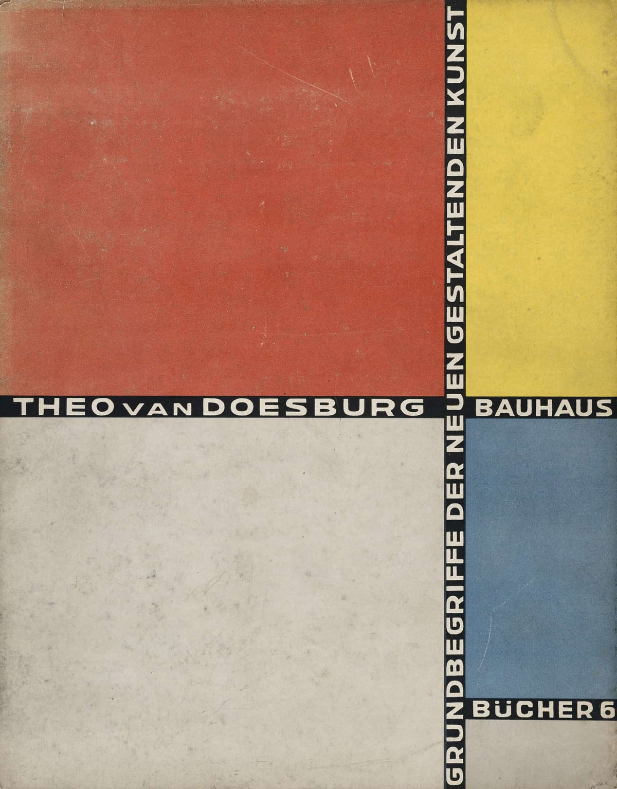 Bauhausbucher by Theo Van Doesburg