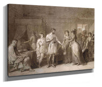 Bayard Refusing The Presents Of His Hostess In Brescia by Anne Louis Girodet Trioson