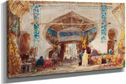 Bazar A Constantinople by Felix Ziem