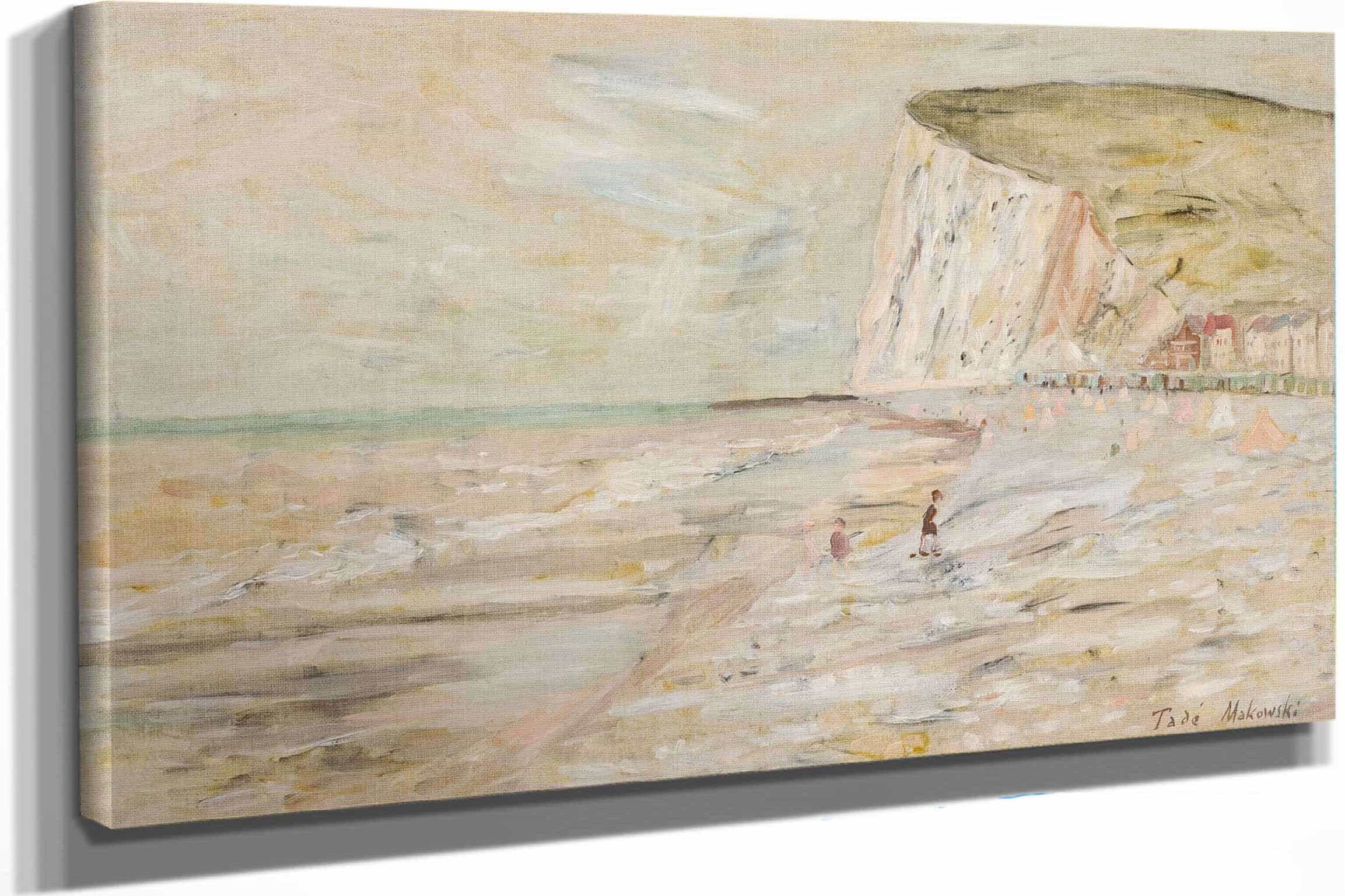 Beach  by Tadeusz Makowski
