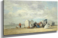 Beach Scene by Eugene Boudin