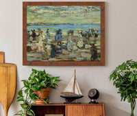 Beach Scene  by Maurice Prendergast