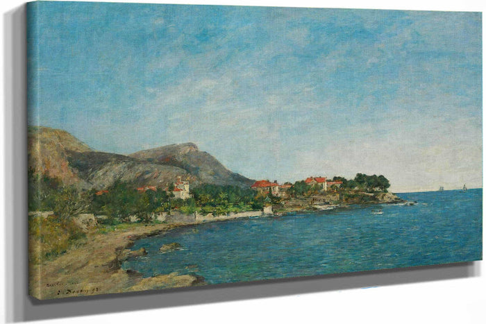 Beaulieu The Bay Of Fourmis by Eugene Boudin