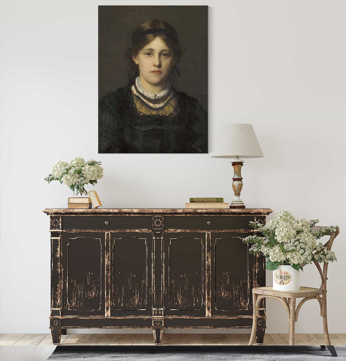 Beauty Of The Tyrol by Franz Von Defregger