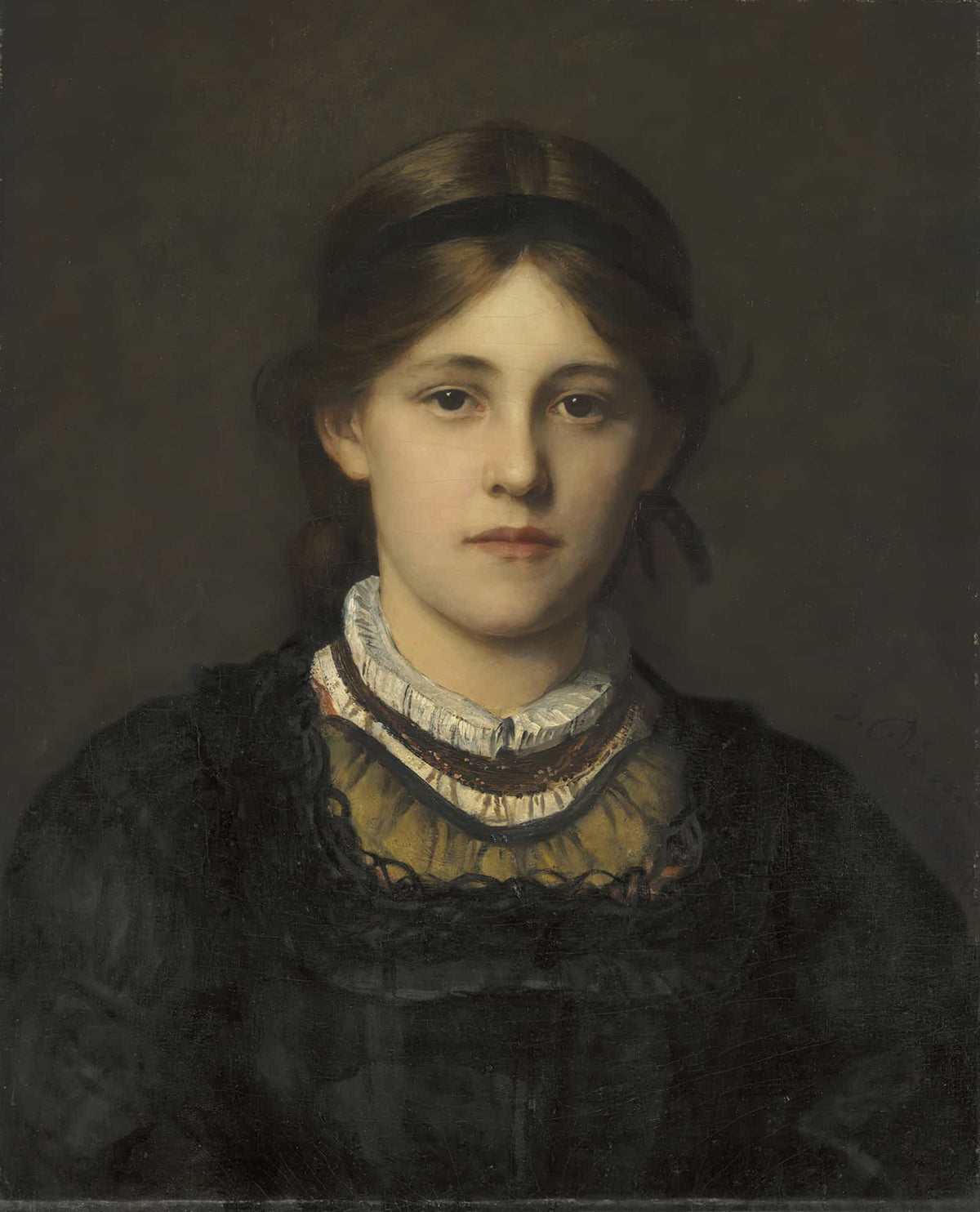 Beauty Of The Tyrol by Franz Von Defregger