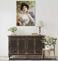 Beauty Under The Orange Tree by Emile Vernon