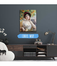 Beauty Under The Orange Tree by Emile Vernon