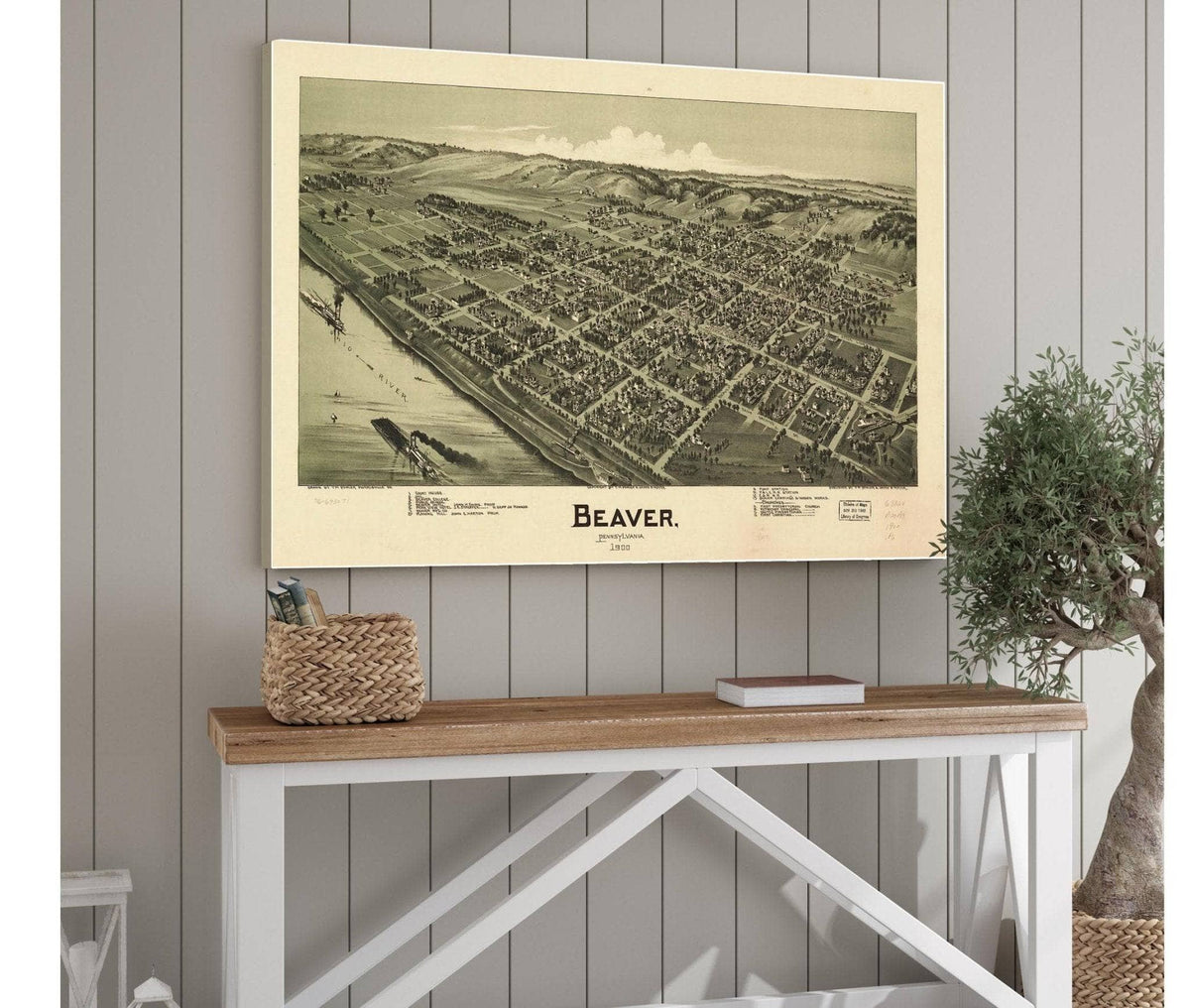 Beaver Pennsylvania 1900  State Of Pennsylvania