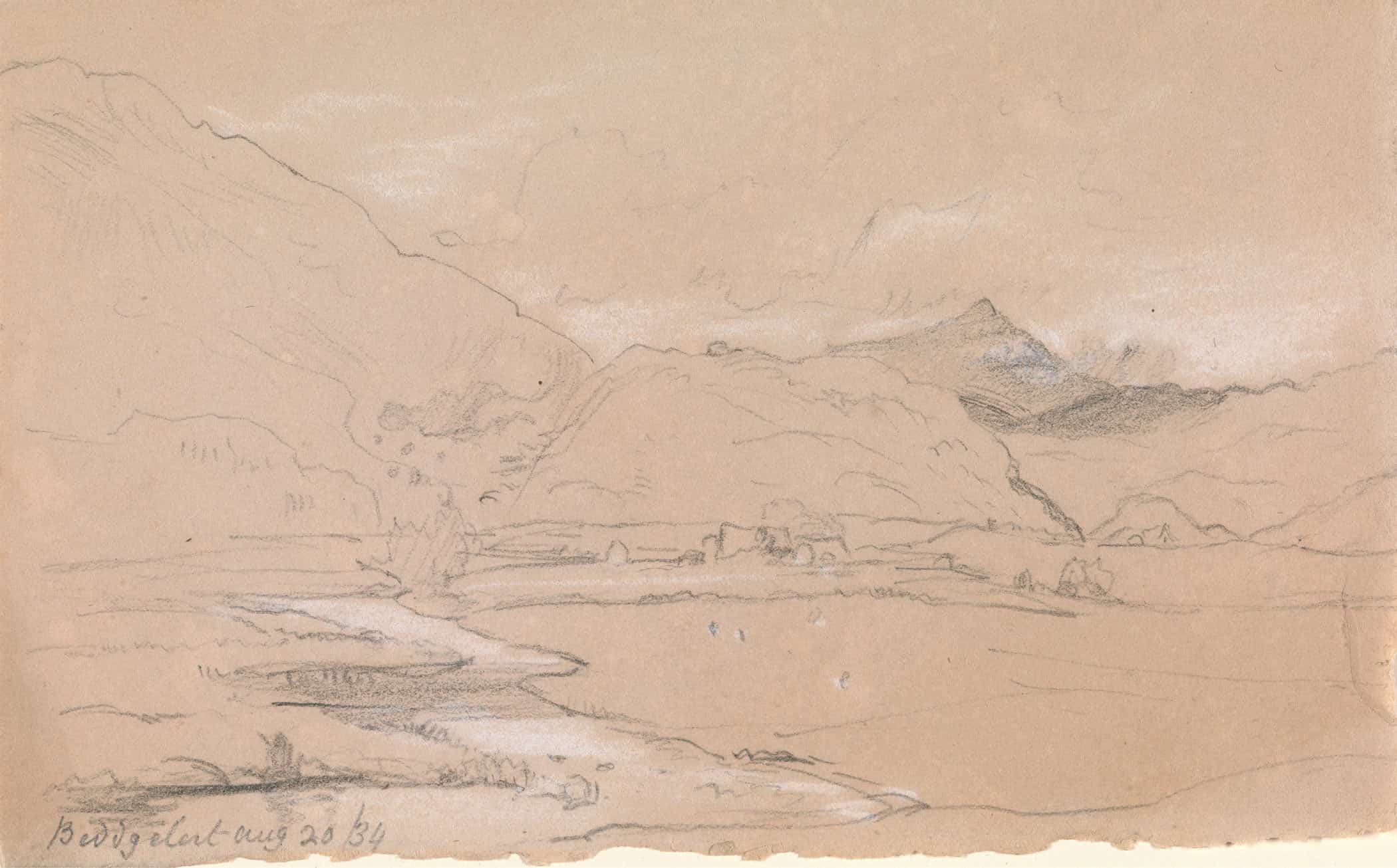 Beddgelert by John Linnell