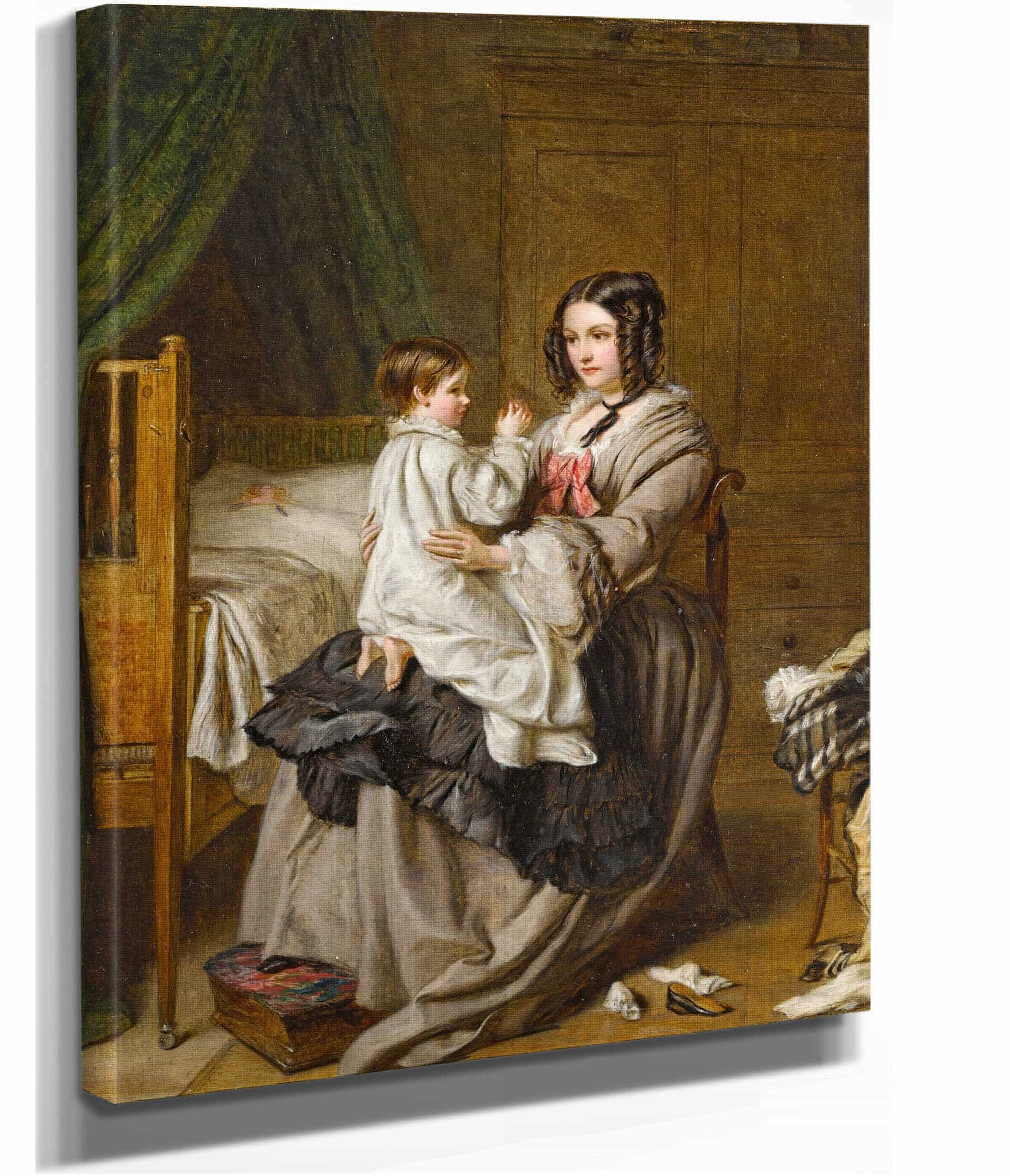 Bedtime Evening Prayers by William Powell Frith