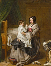 Bedtime Evening Prayers by William Powell Frith
