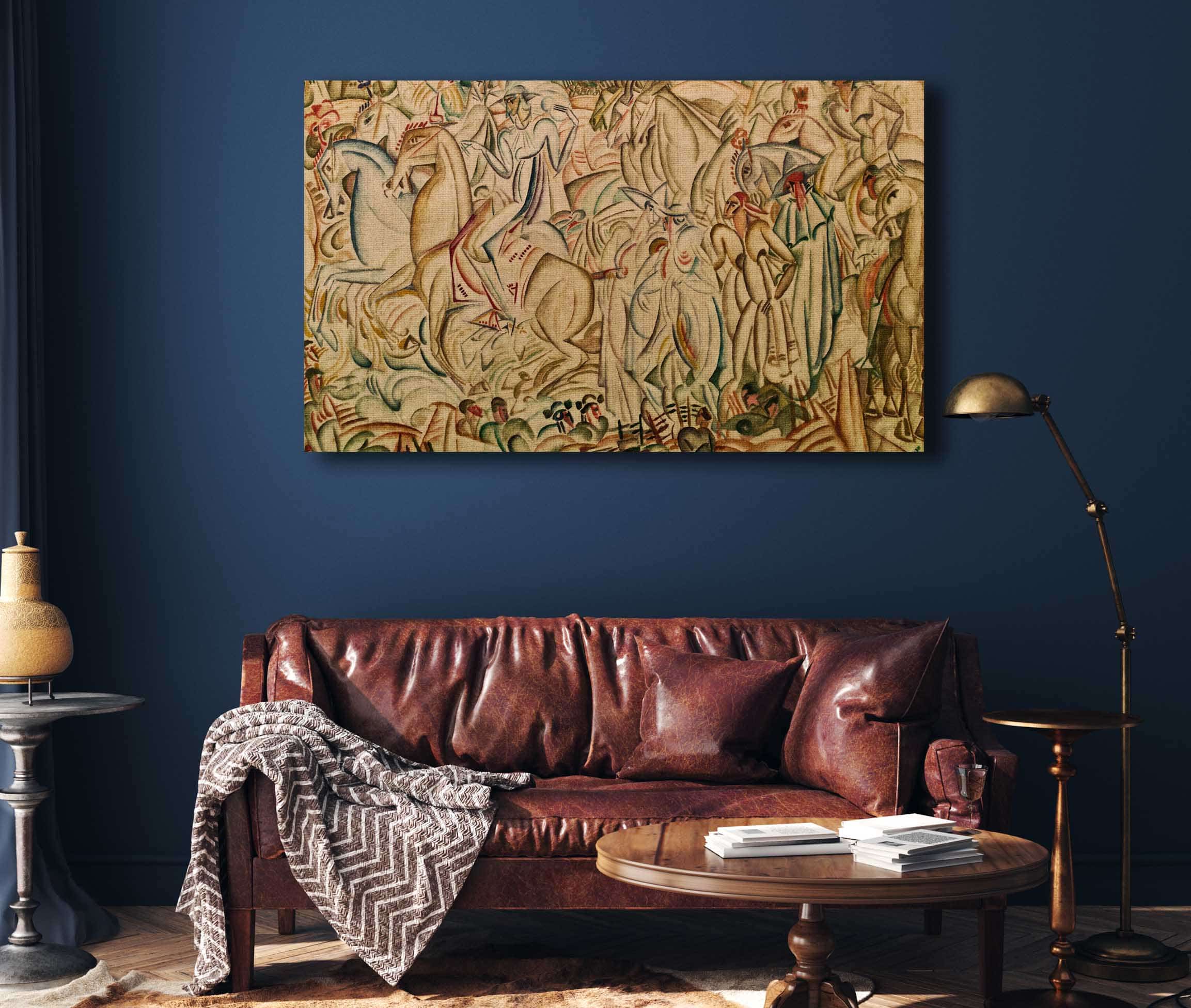 Before The Bullfight By Amadeo De Souza Cardoso