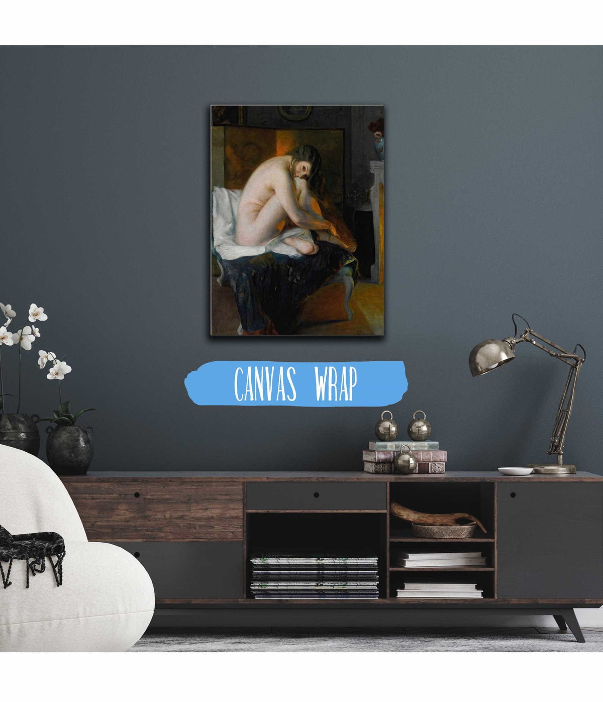 Before The Fire by Julius Leblanc Stewart