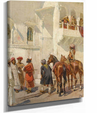 Before The Hunt by Edwin Lord Weeks