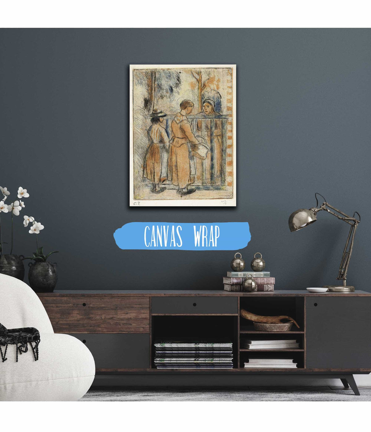 Beggar Women   by Camille Pissarro