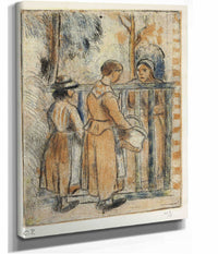 Beggar Women   by Camille Pissarro
