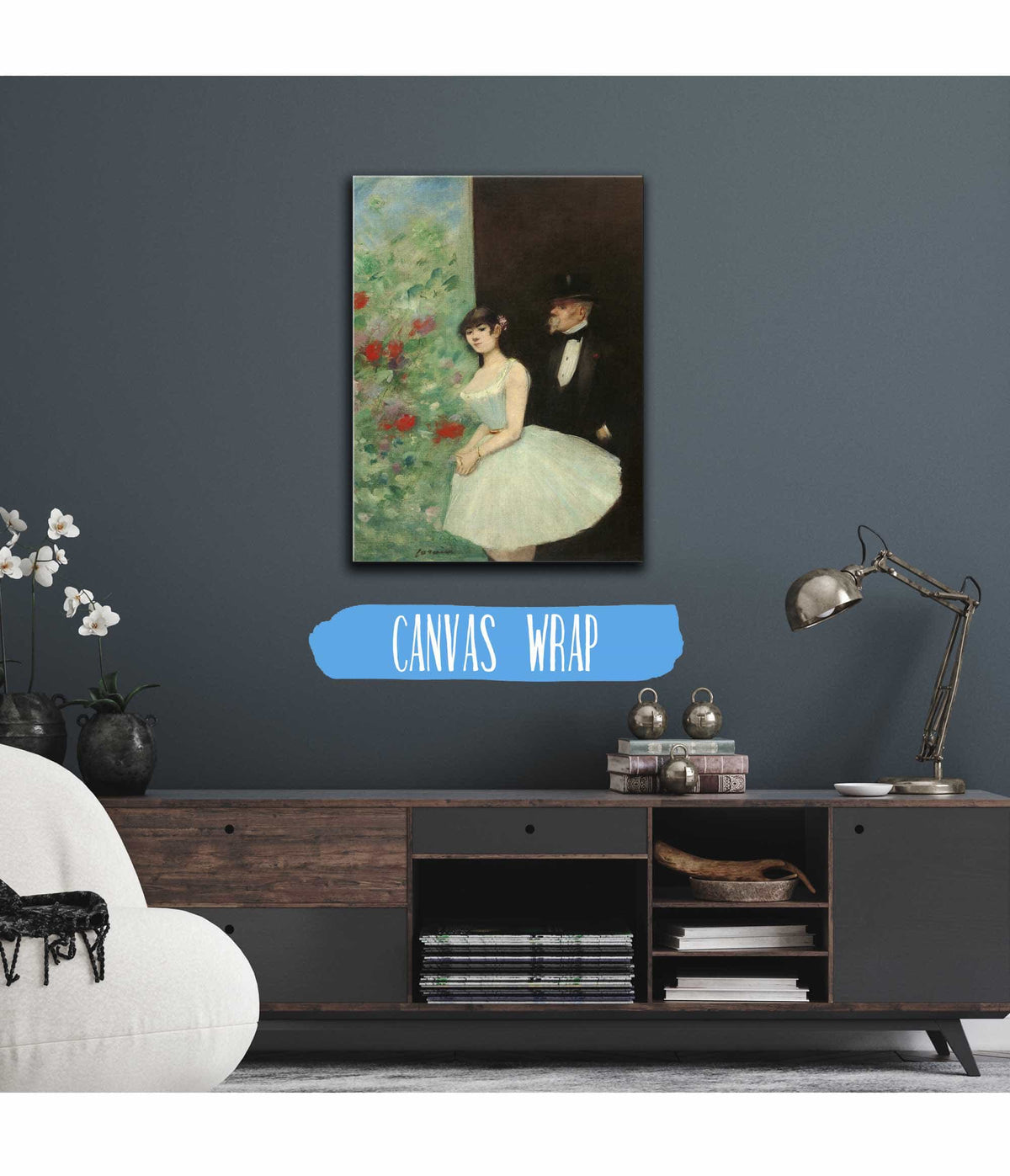 Behind The Scenes by Jean Louis Forain