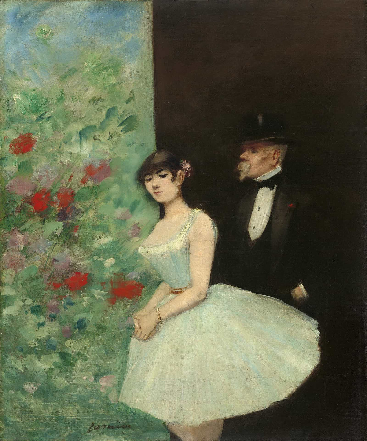 Behind The Scenes by Jean Louis Forain