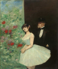 Behind The Scenes by Jean Louis Forain