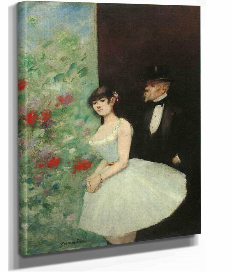 Behind The Scenes by Jean Louis Forain