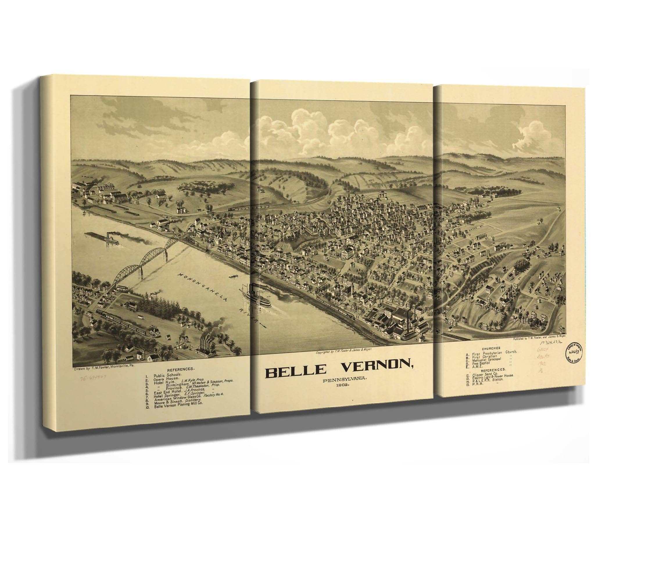 Belle Vernon Pennsylvania 1902  State Of Pennsylvania