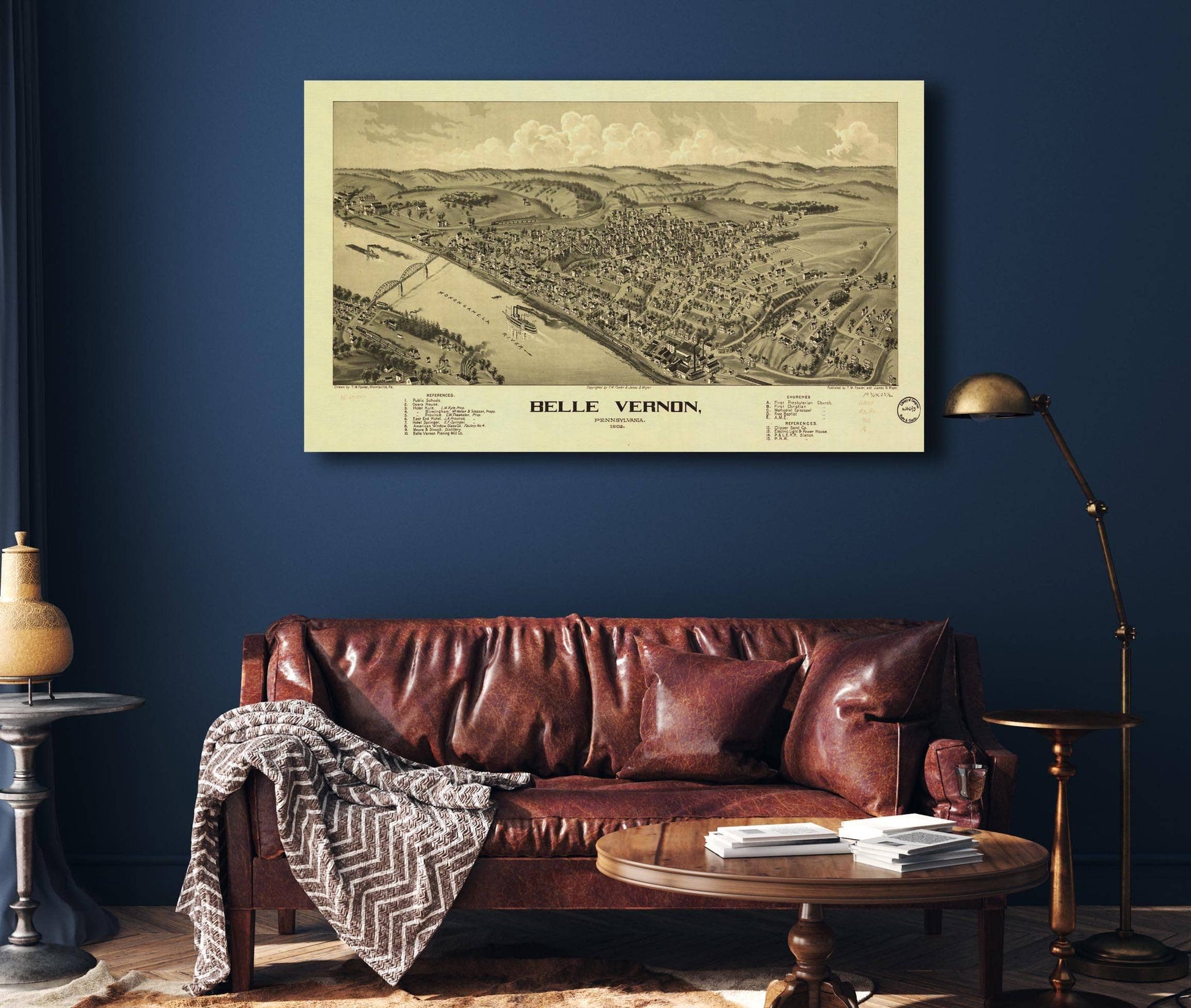 Belle Vernon Pennsylvania 1902  State Of Pennsylvania