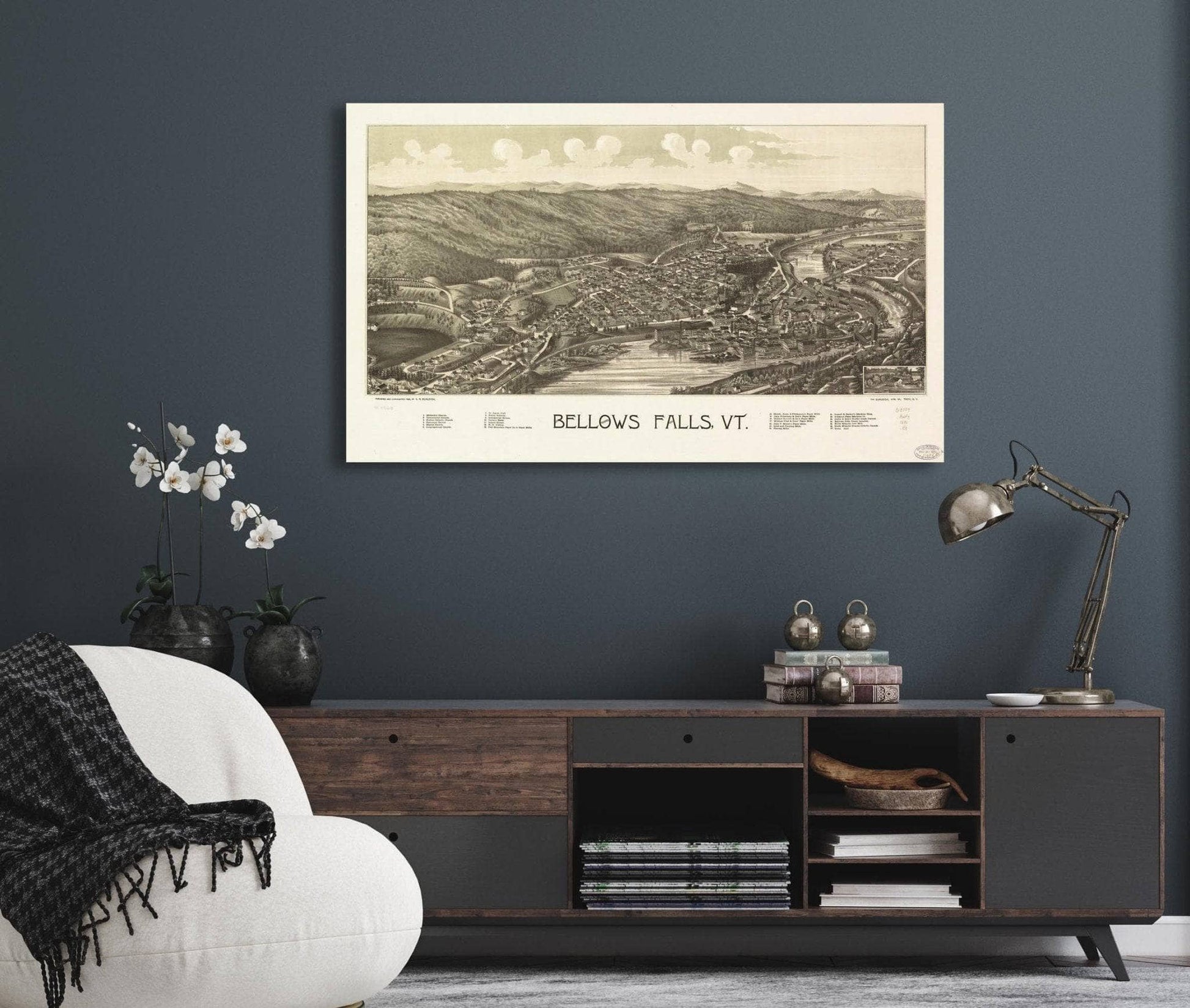 Bellows Falls Vt  State Of Vermont