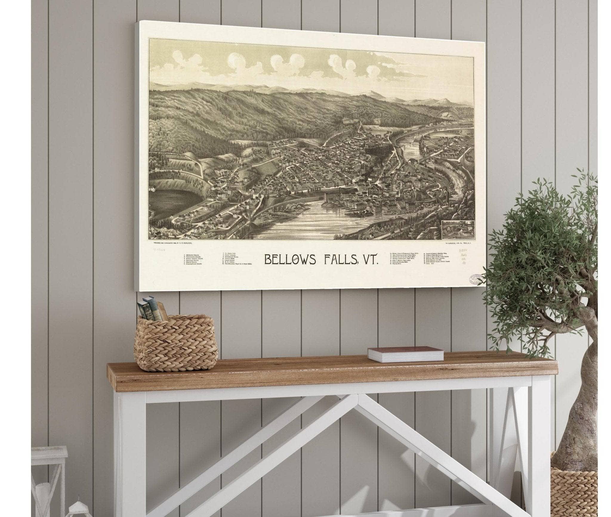 Bellows Falls Vt  State Of Vermont
