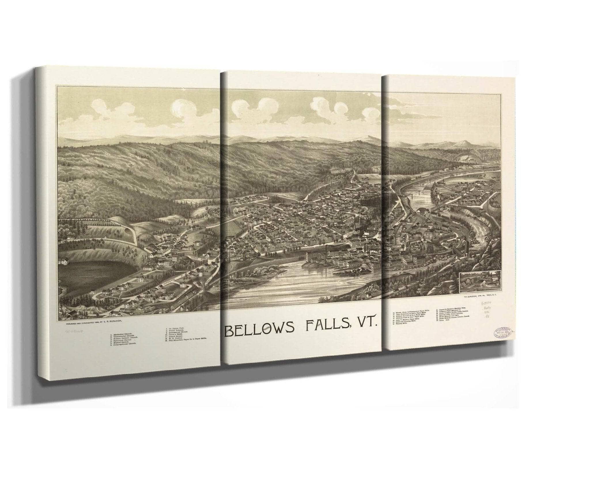 Bellows Falls Vt  State Of Vermont