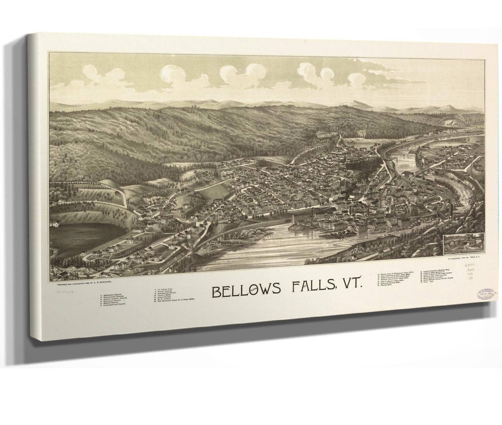 Bellows Falls Vt  State Of Vermont