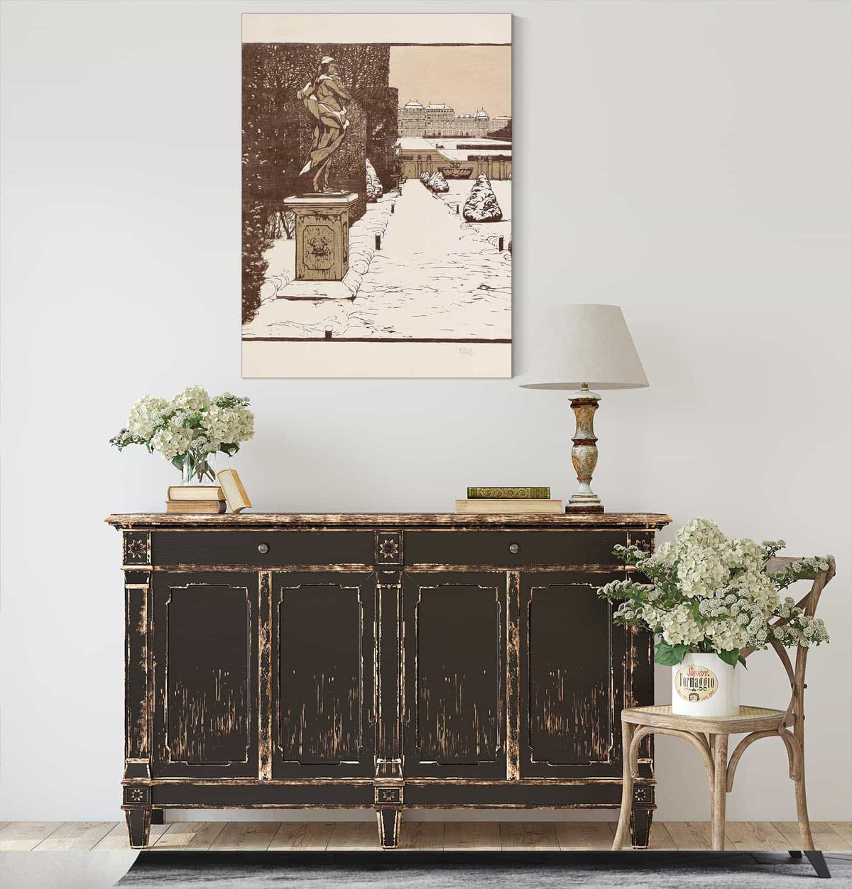 Belvederegarten Im Winter by Carl Moll