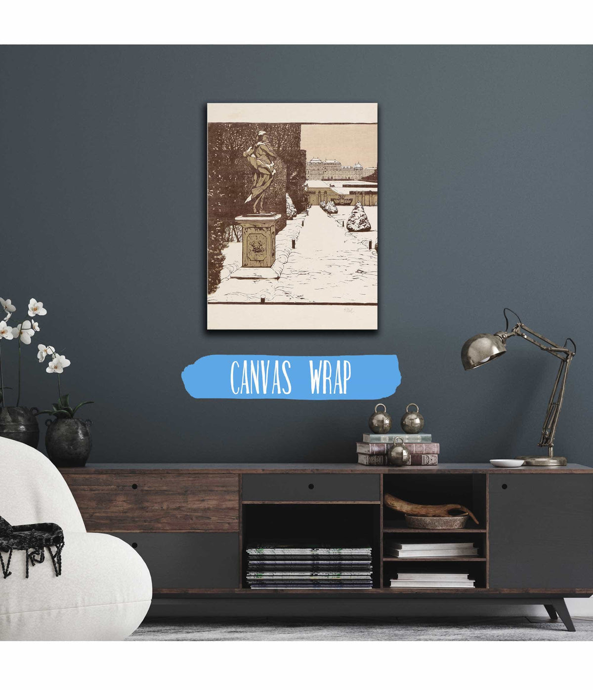 Belvederegarten Im Winter by Carl Moll