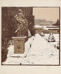 Belvederegarten Im Winter by Carl Moll