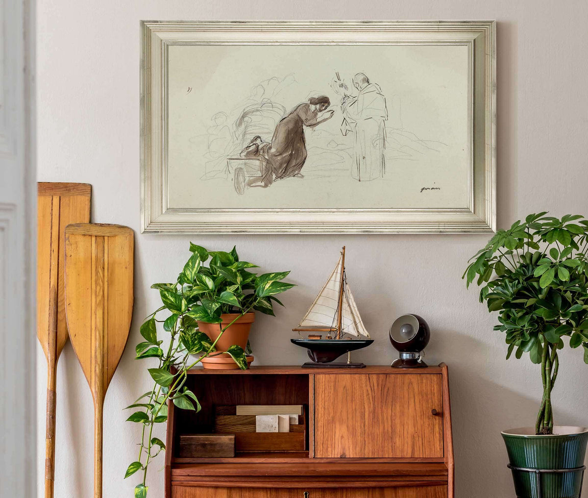 Benediction A Lourdes by Jean Louis Forain