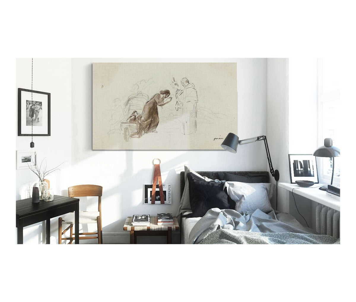 Benediction A Lourdes by Jean Louis Forain