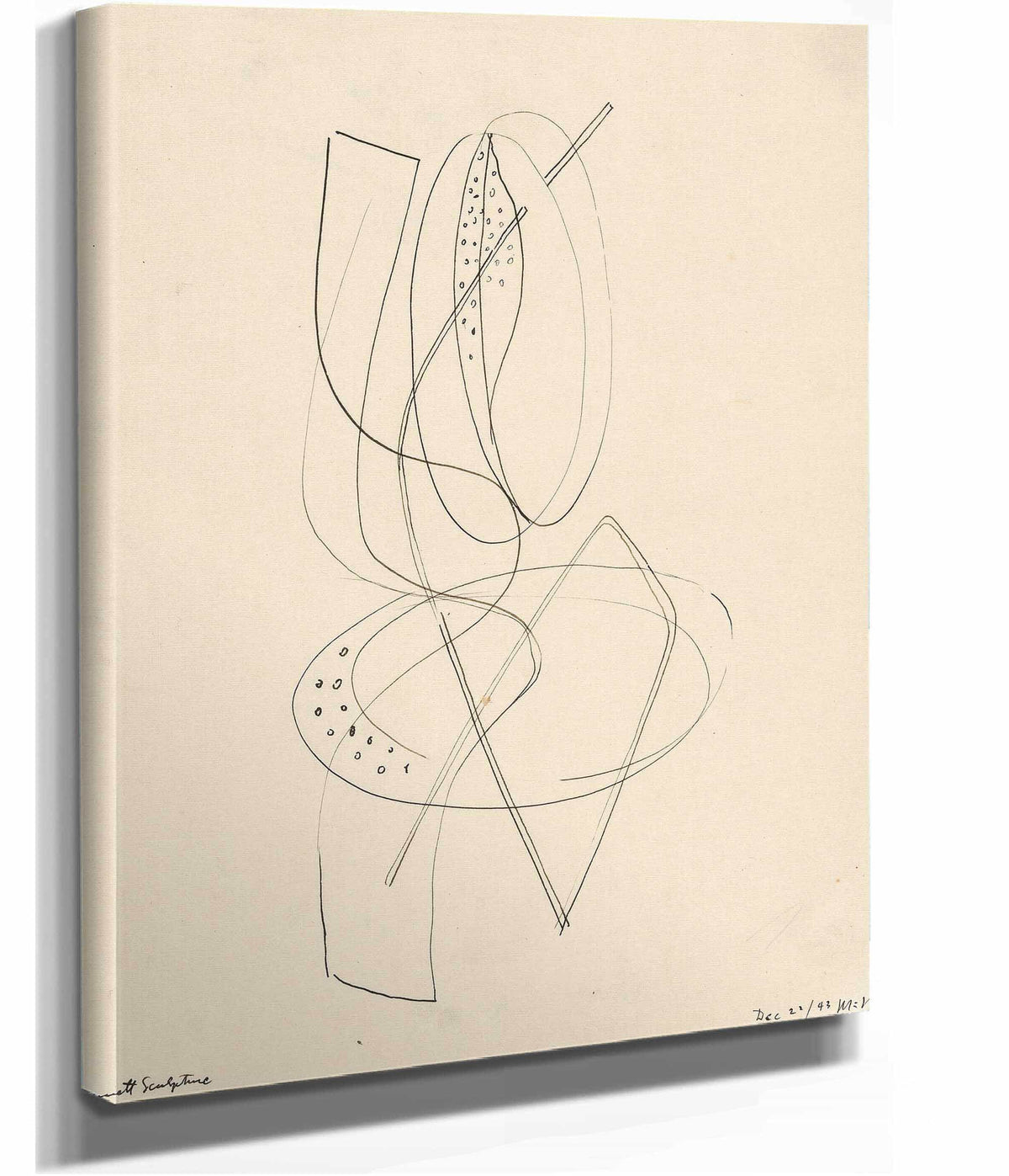 Bennett Sculpture by Laszlo Moholy Nagy