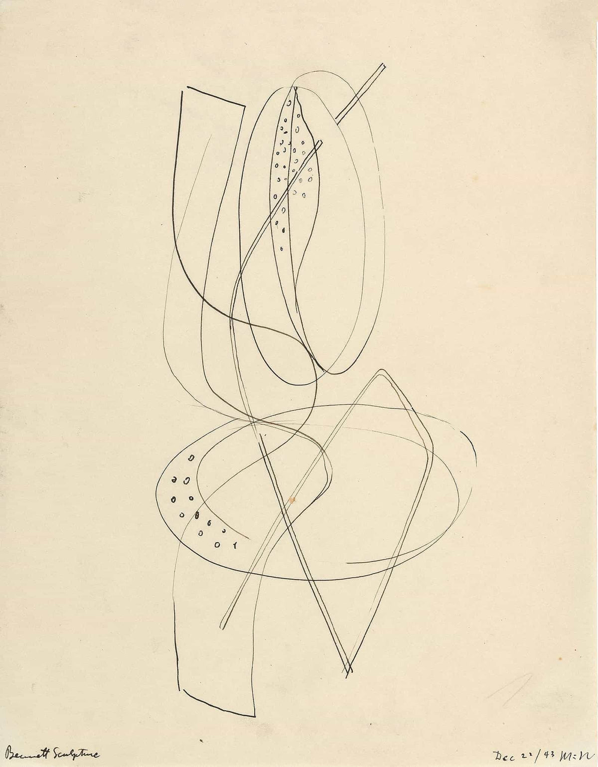 Bennett Sculpture by Laszlo Moholy Nagy