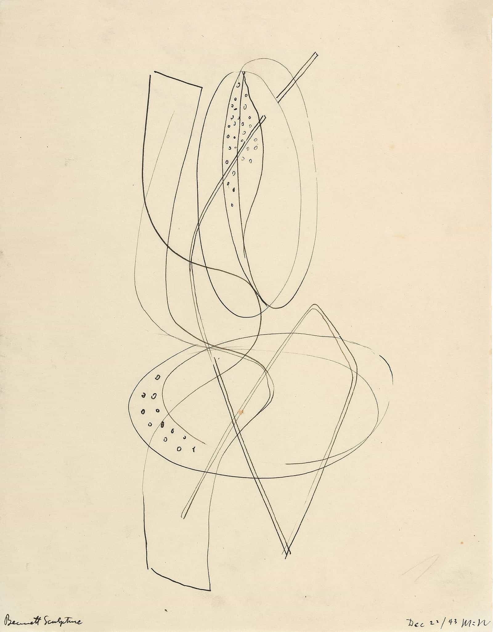 Bennett Sculpture by Laszlo Moholy Nagy