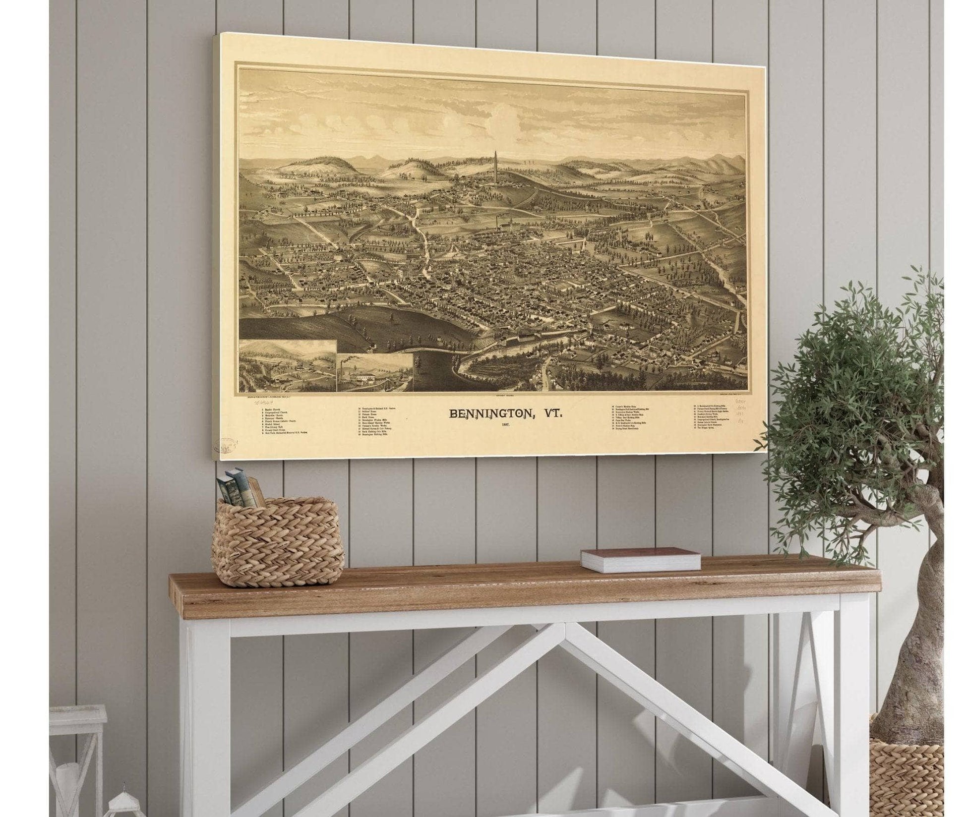 Bennington Vt 1887  State Of Vermont