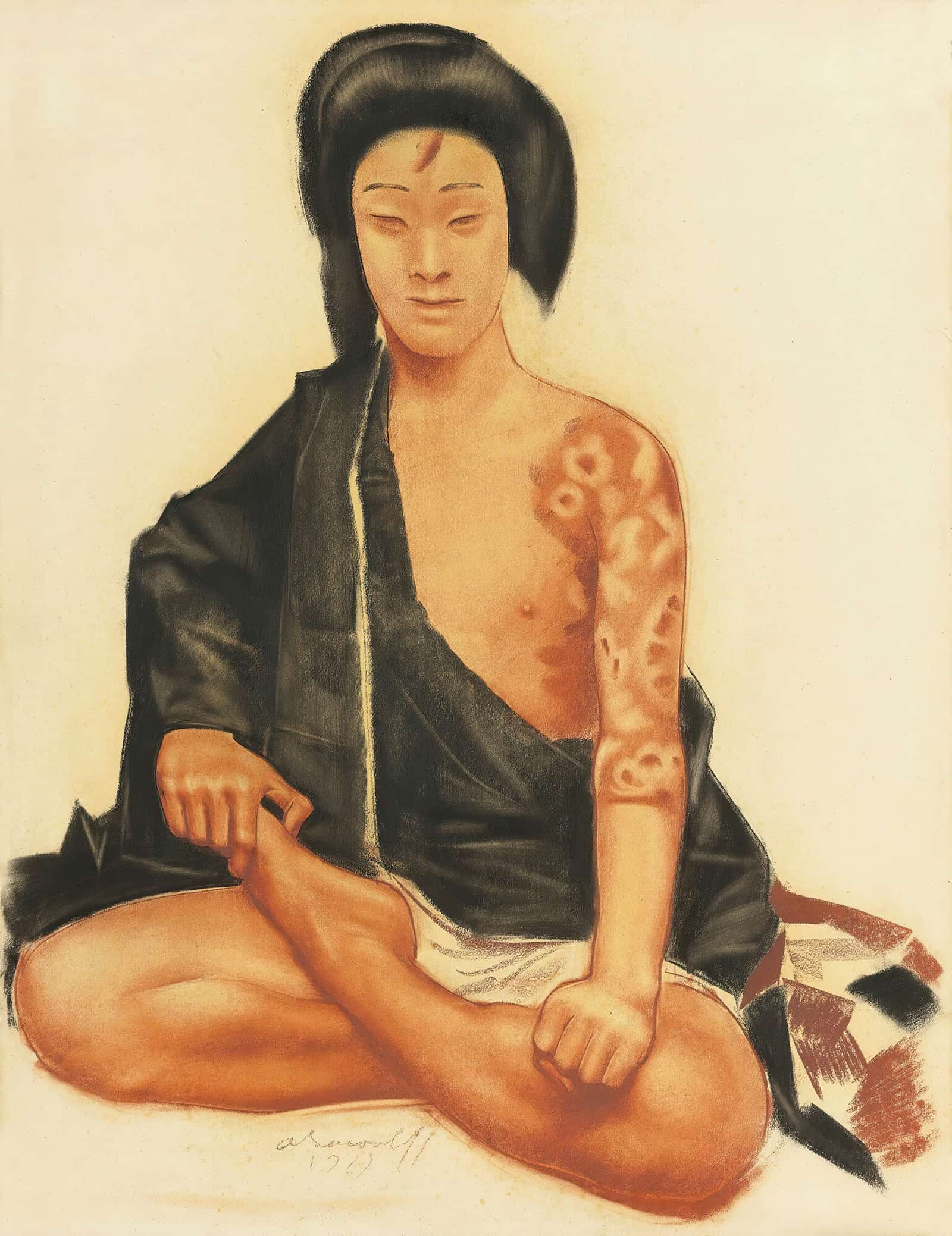 Benten Kozo Kikunosuke by Alexander Evgenievich Yakovlev