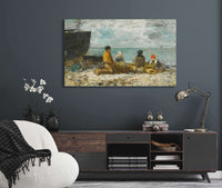 Berck La Plage by Eugene Boudin