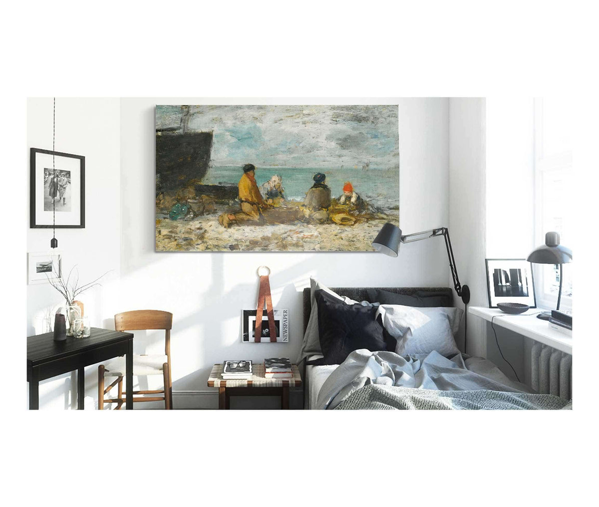 Berck La Plage by Eugene Boudin