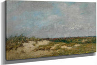 Berck Les Dunes Par Gros Temps by Eugene Boudin