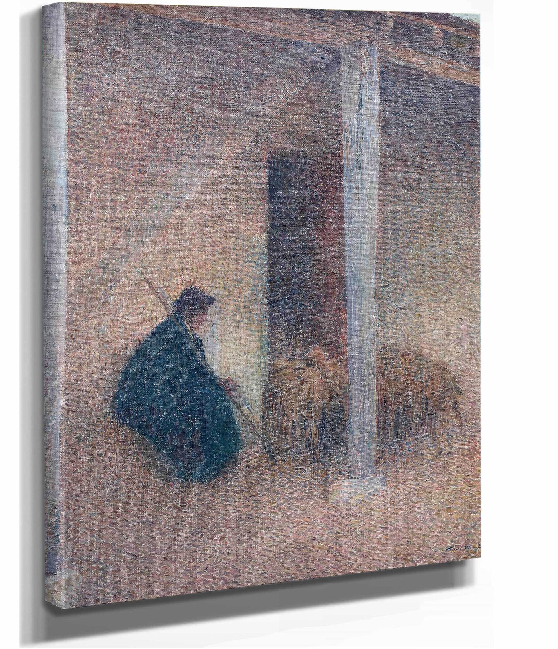 Berger Rentrant Ses Mouton by Henri Martin