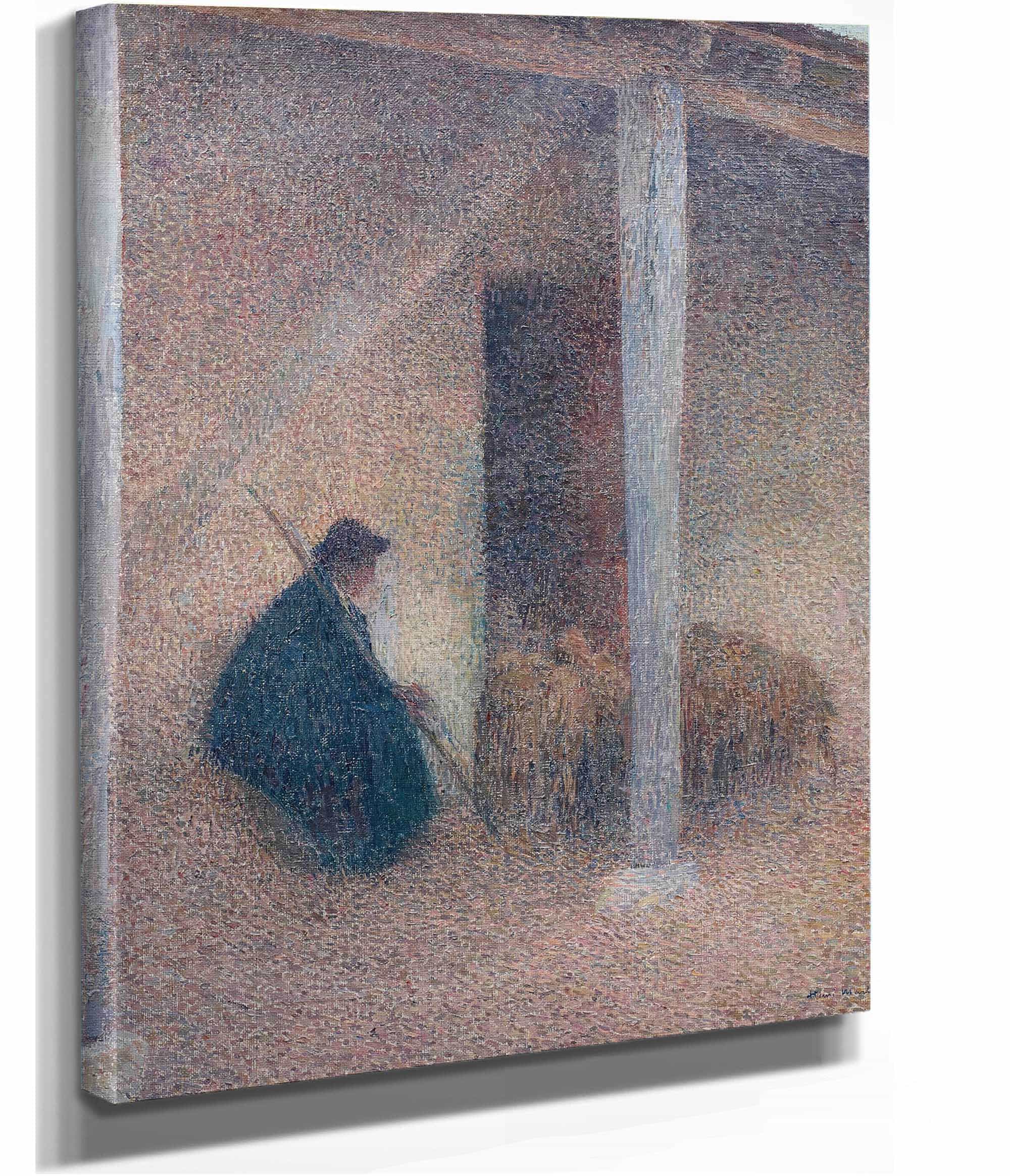Berger Rentrant Ses Mouton by Henri Martin