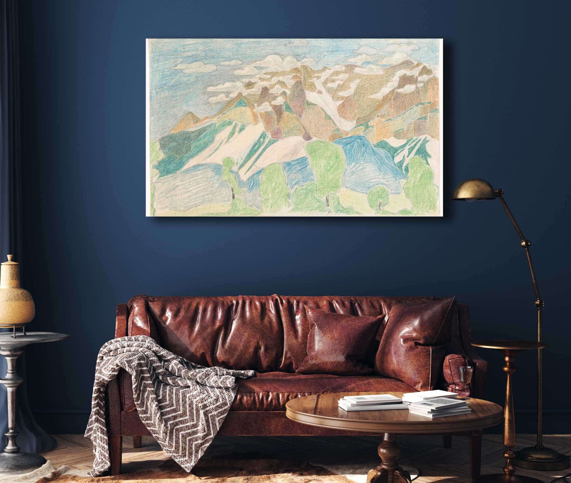 Berglandschap by Reijer Stolk