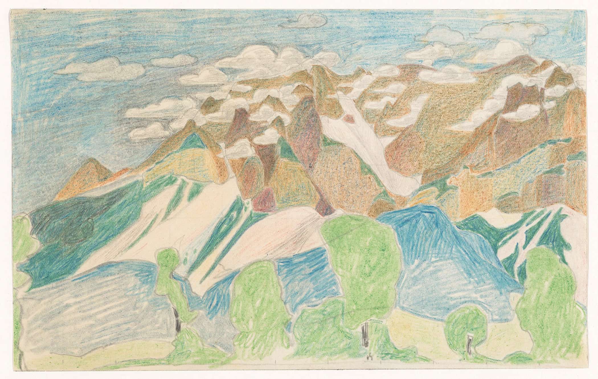 Berglandschap by Reijer Stolk
