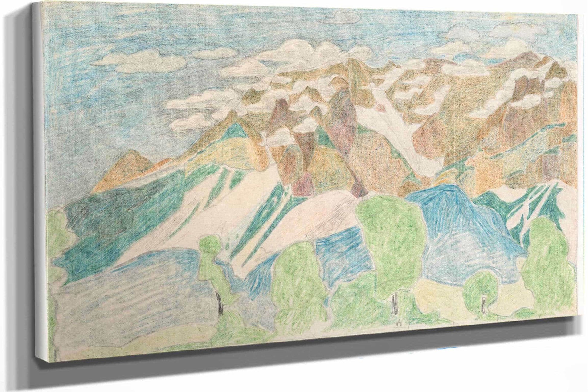 Berglandschap by Reijer Stolk
